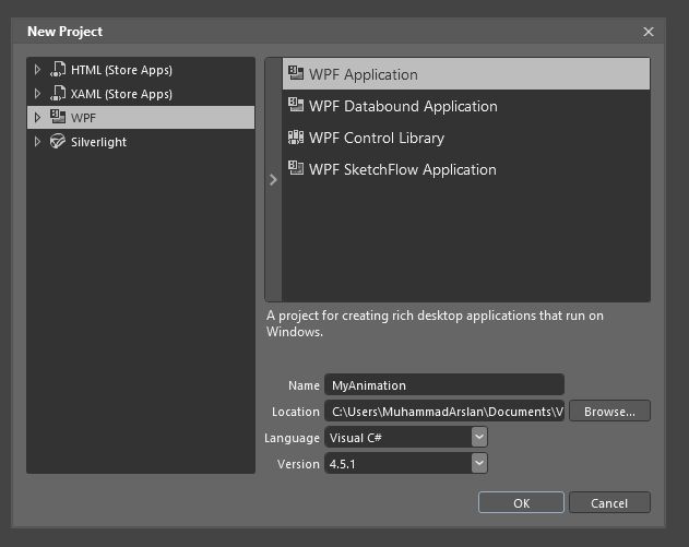 wpf application